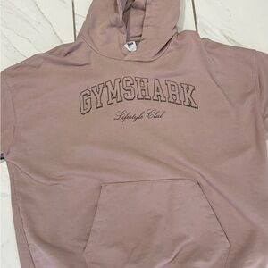 Gymshark Men's Dusty Rose Zip-Up Hoodie